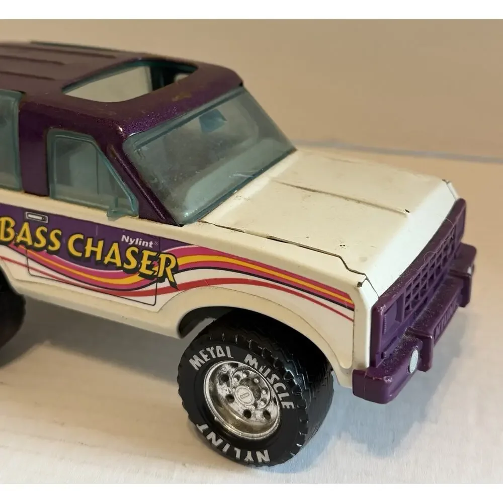 Vintage Nylint Bass Chaser Tournament Champion Bronco 2 Truck